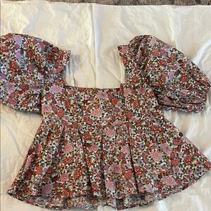 Buddy Love White and Pink Top